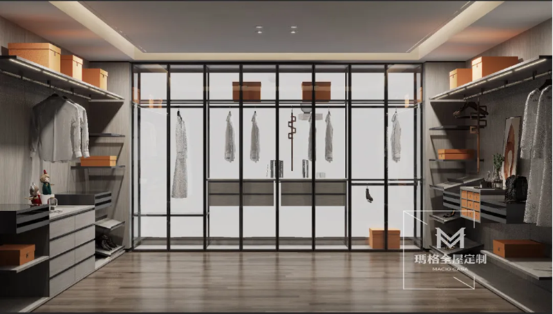 新品上市|玛格铝框玻璃柜，精致与时尚融合，打造高雅气质之宅(图3)