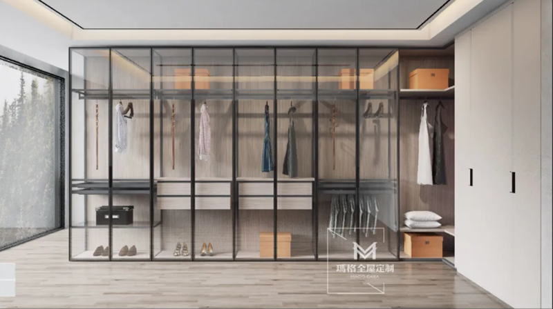 新品上市|玛格铝框玻璃柜，精致与时尚融合，打造高雅气质之宅(图5)