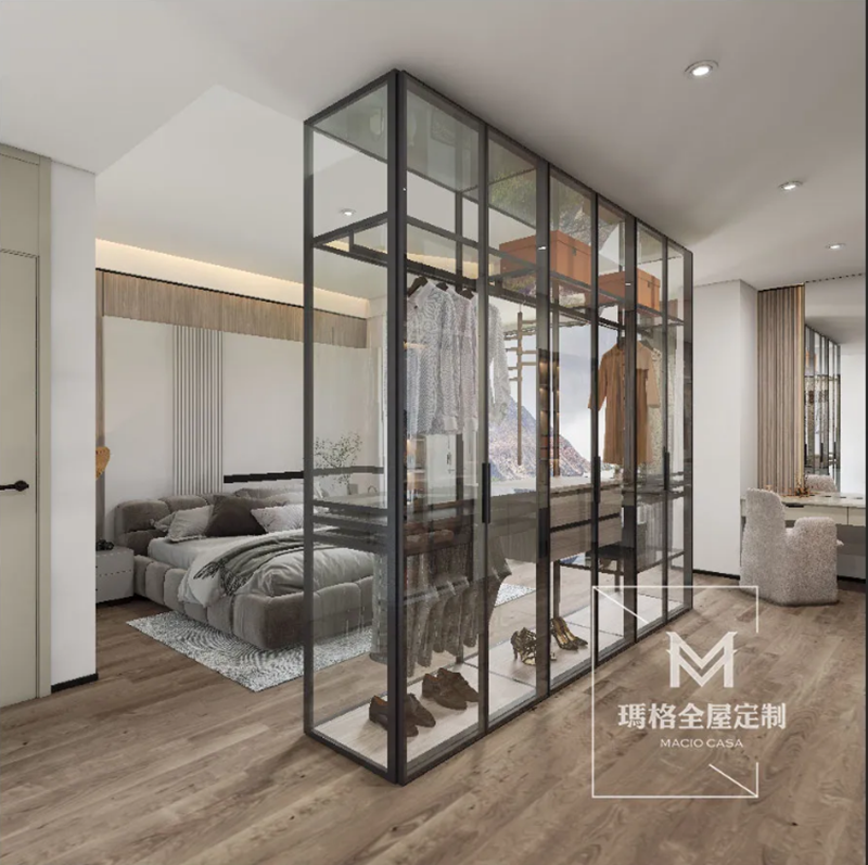新品上市|玛格铝框玻璃柜，精致与时尚融合，打造高雅气质之宅(图8)